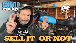 Flipping a banger Honda CX500  Sell or Rebuild [upl. by Nalat355]