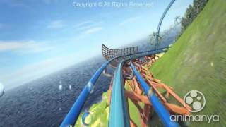 ISLAND COASTER 3D 7d cinema [upl. by Camellia]