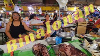 Binalonan Pangasinan  🍆🥒🍌Public Market Afternoon بينالونان  السوق العام😍😍😍 [upl. by Nitsrek]