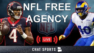 NFL Free Agency 2022 LIVE  Day 1 Latest Signings Rumors amp News On Deshaun Watson JC Jackson [upl. by Nehttam]