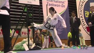 ITF TaekwonDo Power Breaking [upl. by Aehcsrop]