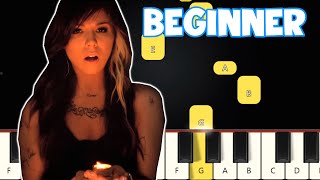 Christina Perri  A Thousand Years Beginner Piano Tutorial MIDI Piano [upl. by Lovering808]