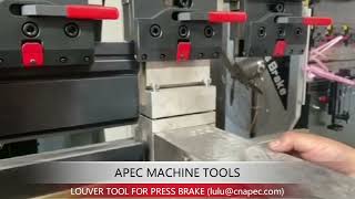 louver tool for press brake [upl. by Gerhan]