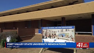 Fort Valley State University launches major renovation project for campus buildings [upl. by Kinemod800]