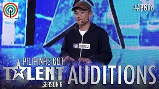 Pilipinas Got Talent 2018 Auditions Antonio Bathan Jr  Spoken Word Poetry [upl. by Eetnwahs]