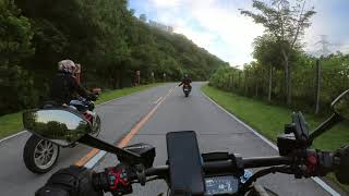 Early morning twisties  Ducati Diavel 1260S with termignoni exhaust [upl. by Assirk]