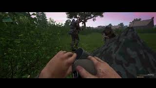 Post Scriptum squad44  a ww2 game or whatever Solo run [upl. by Ehpotsirhc947]