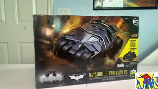 Batmobile Tumbler RC Spin Master 2024 Batman 85th Anniversary Dark Knight Trilogy DC Amazon [upl. by Buehrer]