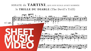 Devils Trill  Violin Sonata in G minor Le trille du diable  TARTINI [upl. by Yebloc]