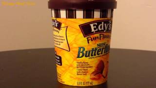 Edys Butterfinger Ice Cream  Food Museum [upl. by Hcirteid]