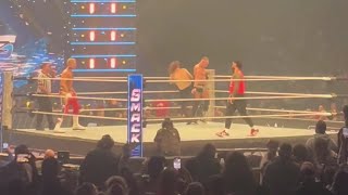 Cody Rhodes Sami Zayn amp Jey Uso vs Bron Breakker Carmelo Hayes amp Ludwig Kaiser After WWE Smackdown [upl. by Lenny]