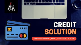 CS50 Credit Problem Set 1 pset1 Walkthrough Step by Step Solution [upl. by Ibrad]