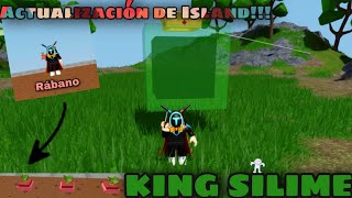 Actualización de Island KING SLIME Rábano y nuevo modo de configuración  Roblox Island [upl. by Notlem]