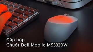 Đập hộp chuột Dell Mobile MS3320W  Mac Center [upl. by Genie]