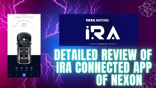 TATA IRA Detailed review of IRA Connected app of NEXON [upl. by Graaf]