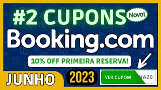 CÓDIGO PROMOCIONAL BOOKING JUNHO 2023 » 10 OFF na Primeira Reserva 🟡 Cupom de Desconto Testado✔ [upl. by Hermie]