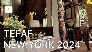 ART FAIR NEW YORK TEFAF 2024 depends on the history ARTNYC [upl. by Vernita]