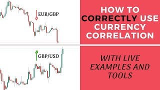 How to use Currency Correlation CORRECTLY tools and live examples  FOREX [upl. by Chesnut813]