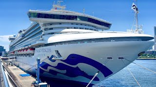 7Day Cruise to Japan aboard the Diamond Princess a Luxury Cruise Ship｜Part 1  Carnival Cruise [upl. by Yared]