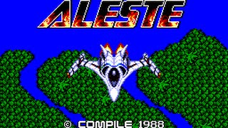 Master System Longplay 008 Aleste [upl. by Ahsieym919]