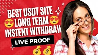 New Usdt Earning Platform Best Usdt Shopping Mall Free Usdt Eran Website [upl. by Rehpretsirhc]