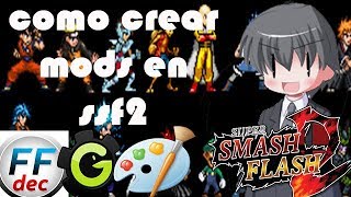 SSF2  COMO HACER MODS  como yo lo hago   by aldoXD [upl. by Acinna]