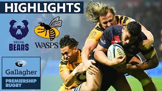 Bristol v Wasps HIGHLIGHTS  Last Minute Try Clinches Match  Gallagher Premiership [upl. by Eive]