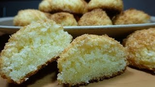 Bolitas de coco Receta casera muy fácil de hacer [upl. by Sanyu]