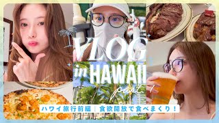 【ハワイVlog前編】夫婦で２度目のHawaii旅行✈️🌺✨5泊6日ホノルル漫喫の旅🌺🍺 [upl. by Anovad]