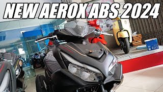 HARGA TERBARU NEW AEROX ABS 2024 MATTE BLACK [upl. by Isied]