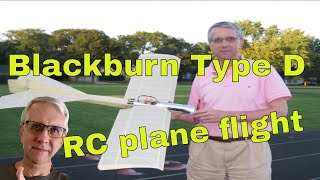 1912 Blackburn Type D Model Airplane Review and Flight Test [upl. by Drugge472]