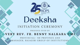 DEEKSHA  INITIATION CEREMONY 2024  RCJPS [upl. by Ambrosane]