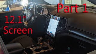 Pt 1 2016 Jeep Grand Cherokee In Dash 121quot Tablet [upl. by Suzann335]