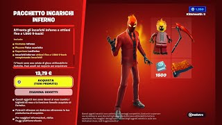 1500 VBUCKS  PACCHETTO INCARICHI INFERNO  FORTNITE [upl. by Sirromaj808]