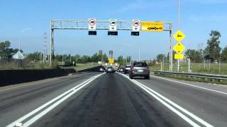 Louis Hippolyte Lafontaine BridgeTunnel northbound [upl. by Perice]