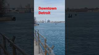 Gordie Howe Bridge Site 4124 Update From Delray Park Downtown Detroit [upl. by Theodora]