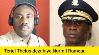 Teriel Thelus dezabiye Direktè Jeneral Polis la Normil Rameau [upl. by Diskin]