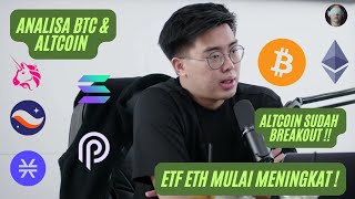 ANALISA BTC ETH amp ALTCOIN STRKSTX PYTH SOL Keluar Dari Area Akumulasi  Margin Call Summary [upl. by Selegna]