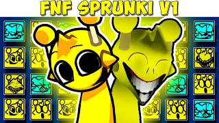 FNF Character Test  Gameplay vs Playground  SPRUNKI FUNKIN  FNF Mods [upl. by Ahsineg]