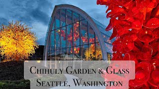 Chihuly Garden amp Glass Museum Walkthrough Seattle Washington [upl. by Tankoos133]