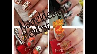 NAGELDESIGNS FÜR DEN HERBST [upl. by Eitac827]