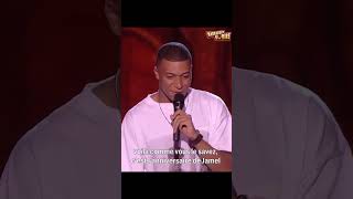 Kylian Mbappé sur la scène du Marrakech du rire 2022 shorts shortsvideo humour mdr mbappe [upl. by Enahsed]