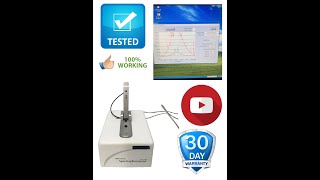 Thermo ND 1000 NanoDrop UV VIS Spectrophotometer Tested Working Video Warranty in1304 [upl. by Fevre]