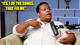 Oncemore Six on his songs quotUmhlatsheloquot and quotThemba Lendalo Yonkequot  Omega Pod Clip [upl. by Jeannie]