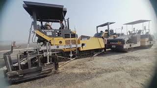 Volvo Pewar Road Maker Machine Sadak Banane Wali Machine [upl. by Luapnaej892]