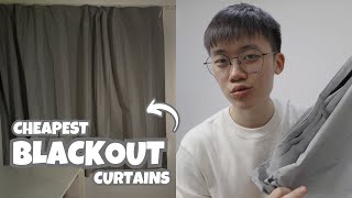 I tried the IKEA Bengta blackout curtains and Im IMPRESSED 2024 [upl. by Llebanna909]