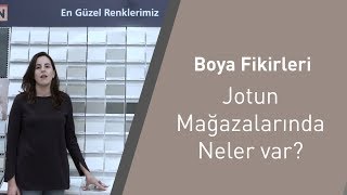 Boya Fikirleri Jotun Mağazalarında Neler Var [upl. by Yenatirb]