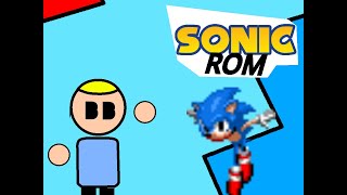 Sonic ROM  showcasing levels I made [upl. by Atinor]