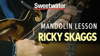 Ricky Skaggs Mandolin Lesson [upl. by Craw]