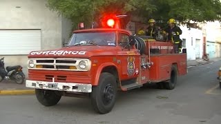 Salidas del móvil 2  Bomberos Voluntarios de Rojas [upl. by Llib]